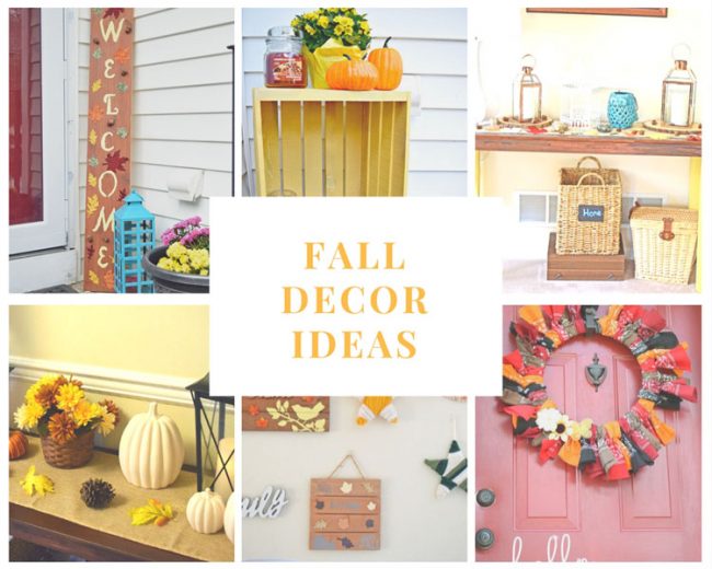 fall home and decor decorating ideas