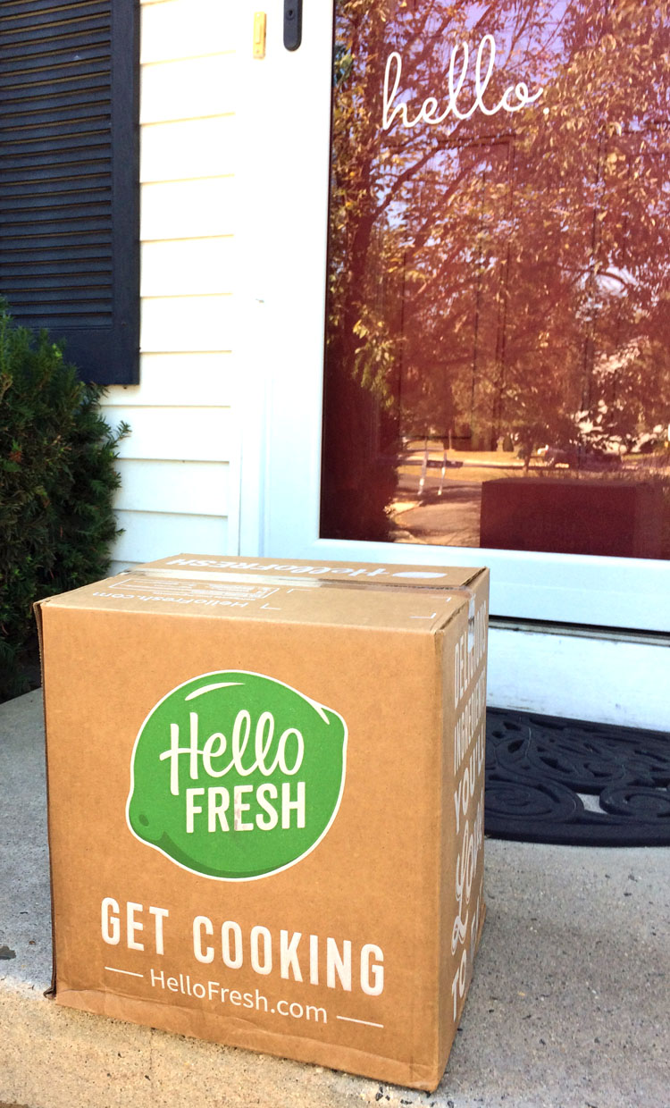 Hello Fresh delivers the ingredients for fresh, homemade ingredients to your door