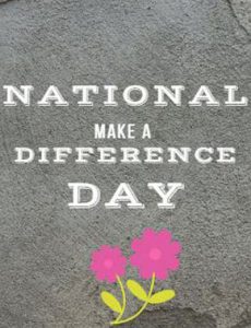 national make a difference day