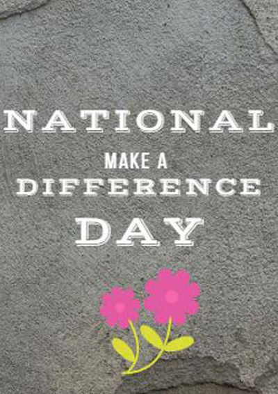 national make a difference day
