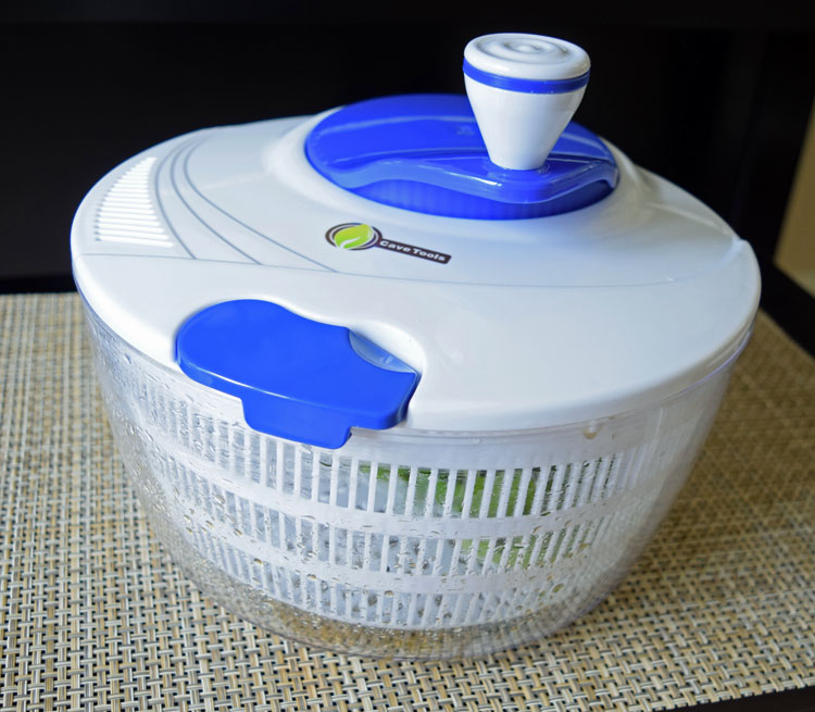 salad spinner by Cave Tools