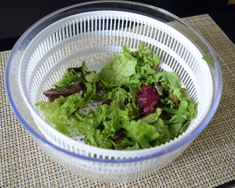 salad spinner by Cave Tools