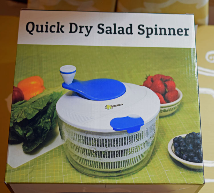 salad spinner by cave tools