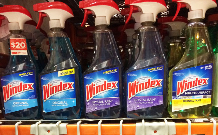 Windex at Home Depot