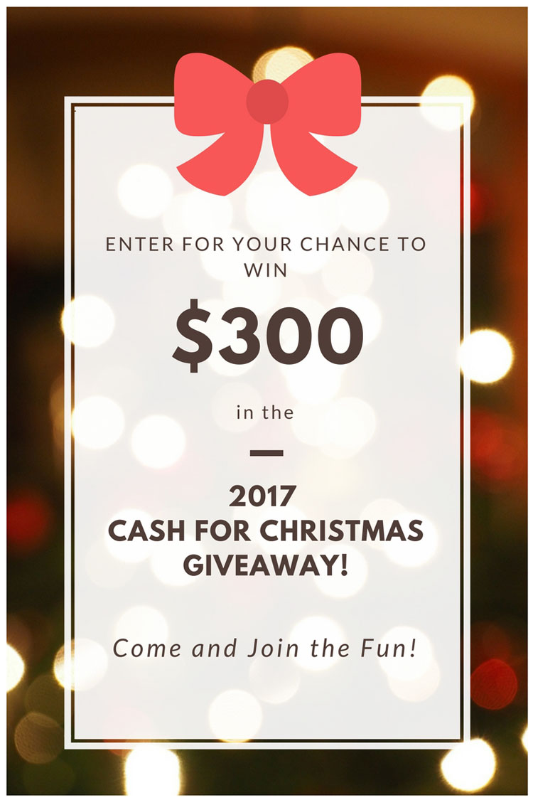 cash for christmas giveaway