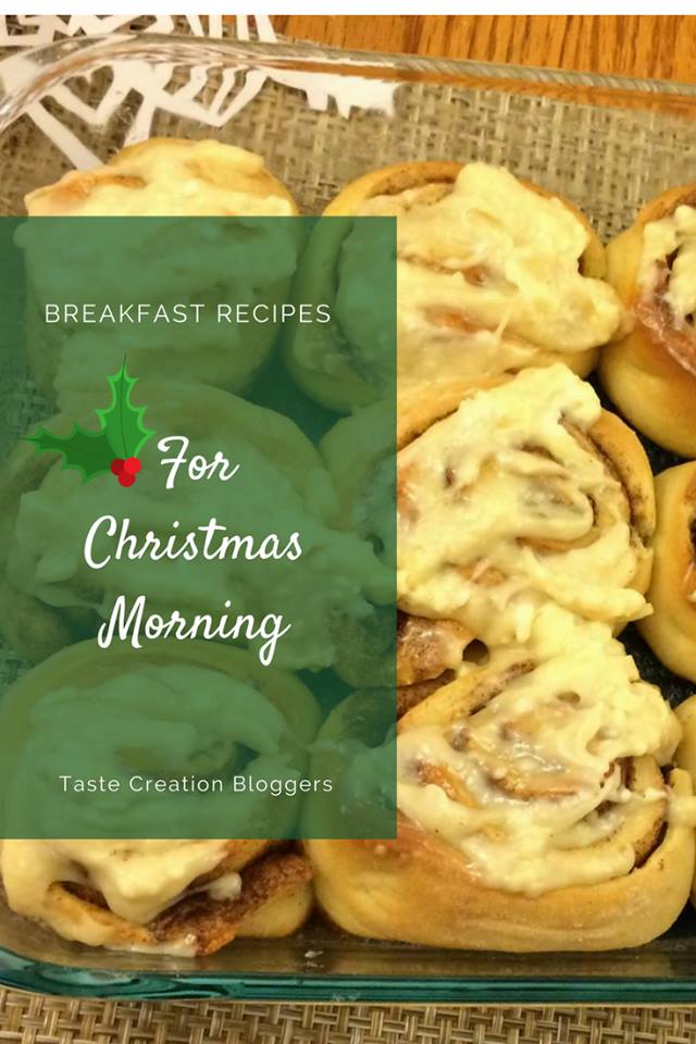 Christmas morning cinnamon sugar rolls