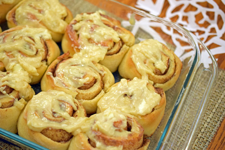 This delicious cinnamon roll recipe is great for Christmas morning