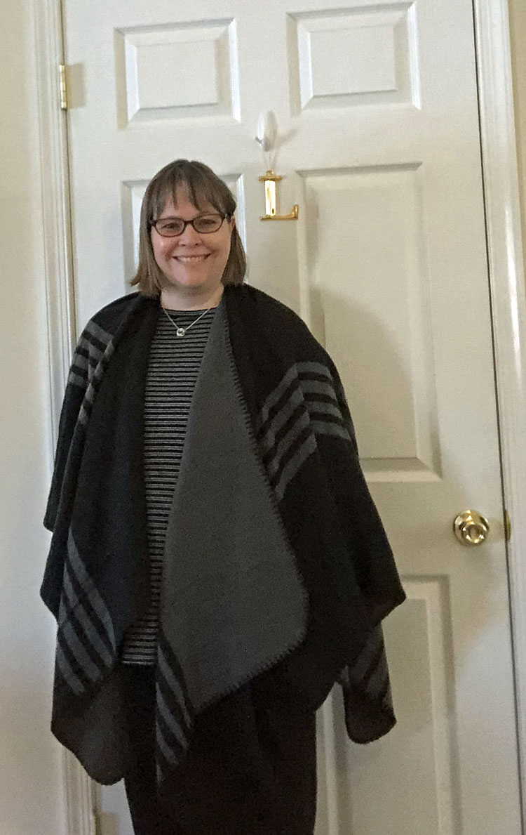 BB Dakota FabFitFun poncho