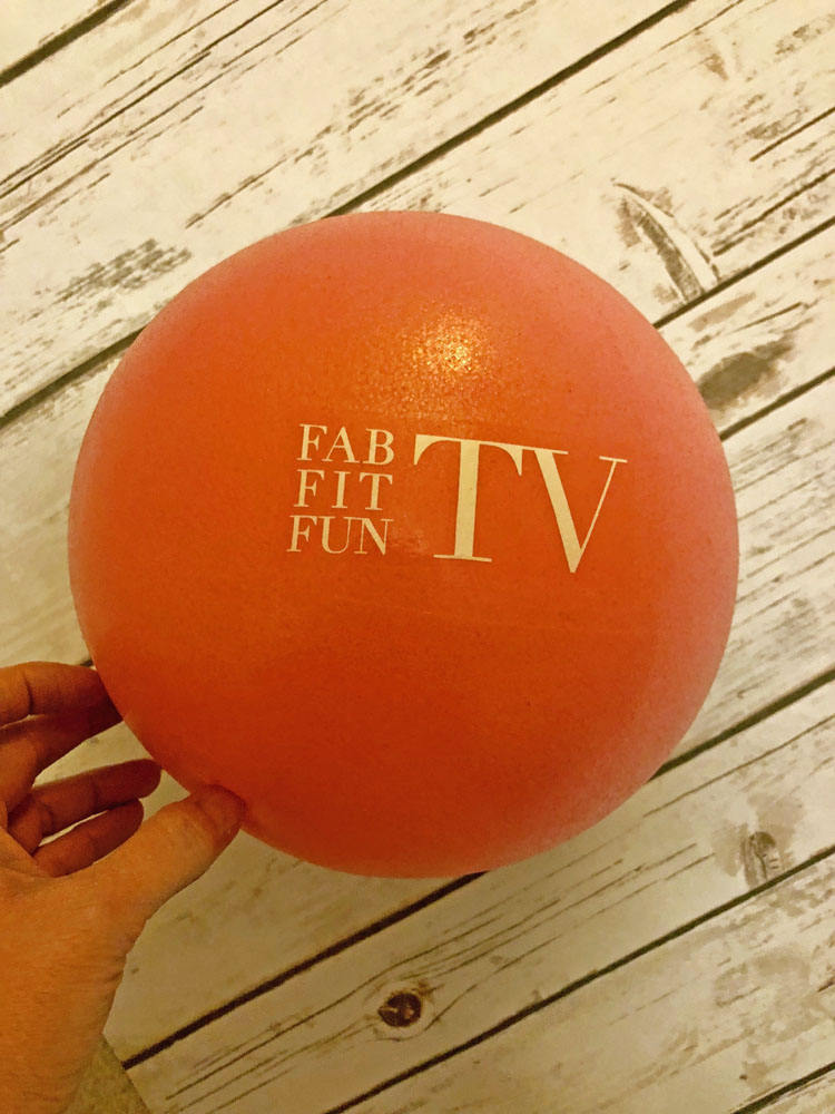 FabFitFun exercise ball