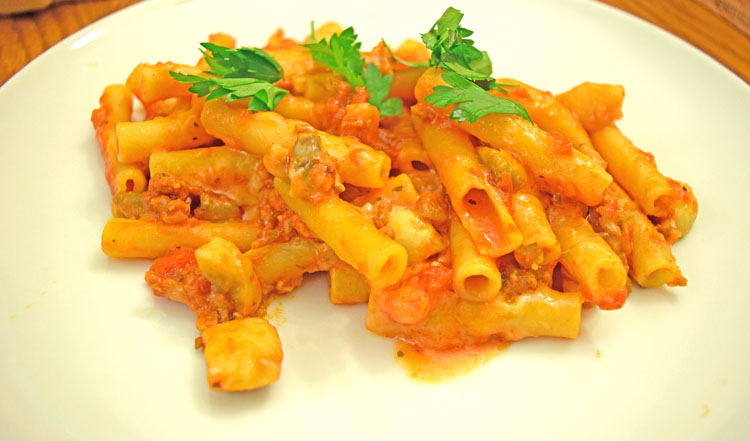 Baked Ziti with Italian Turkey Sausage - The Recipe Rebel