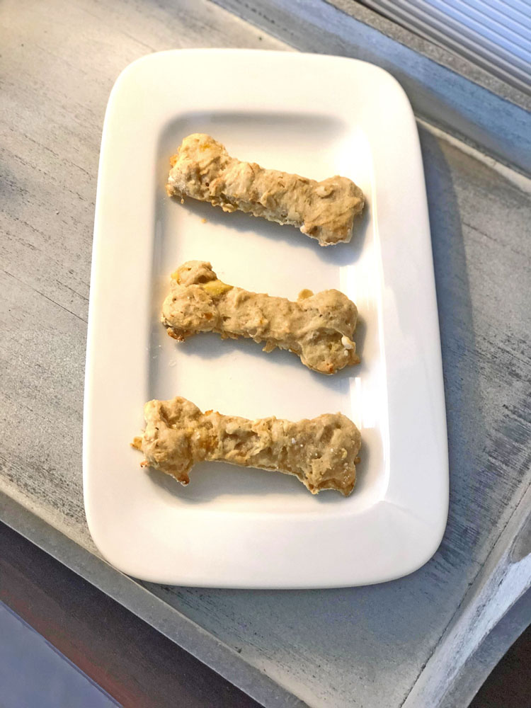 Banana Oat Dog Biscuit Recipe