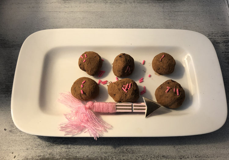easy and simple chocolate truffles recipe for valentine's day