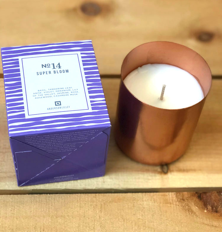 Anderson Lilley candle in Super Bloom ($45)