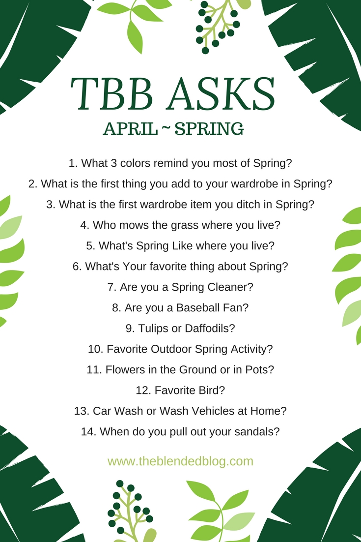 TBB Asks for April Spring