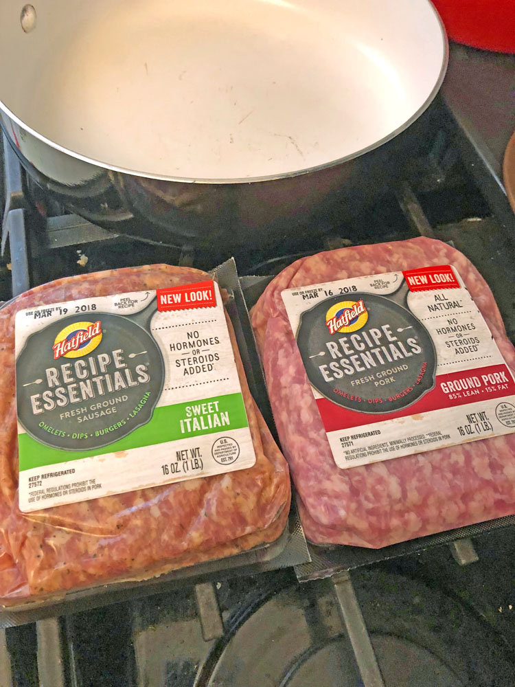 Hatfield ground sausage is an easy and delicious addition to any meal