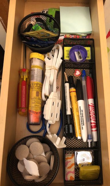 Kitchen Junk Drawer Remake