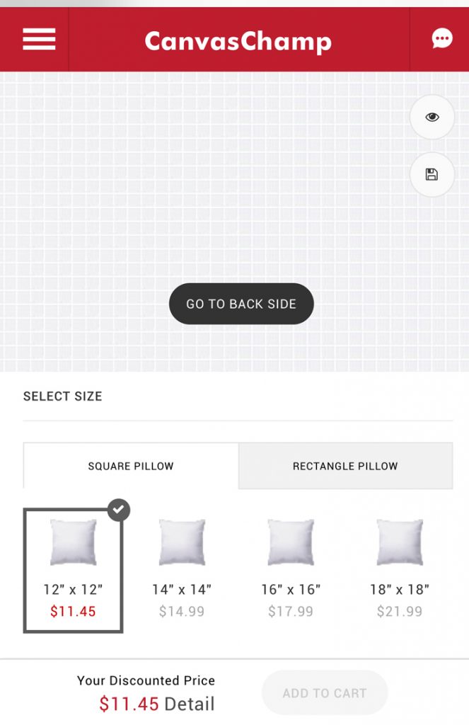 Custom Photo Pillow Giveaway for Mother's Day CanvasChamp