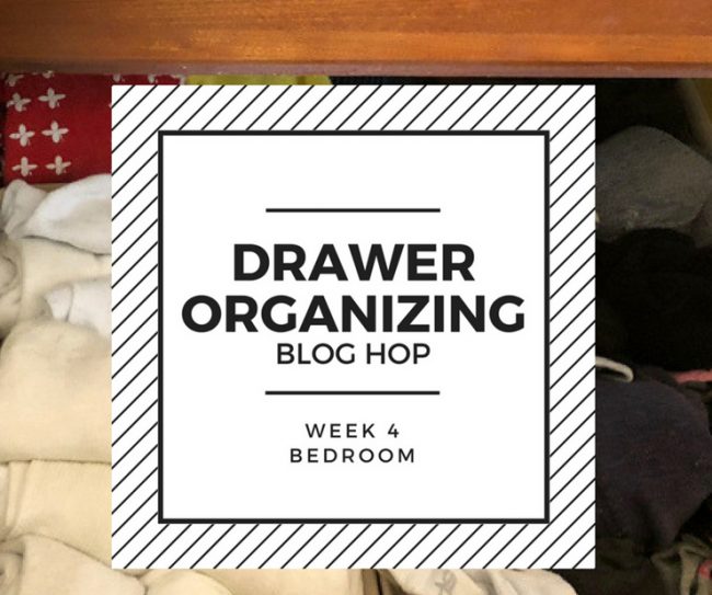 drawer organization blog hop