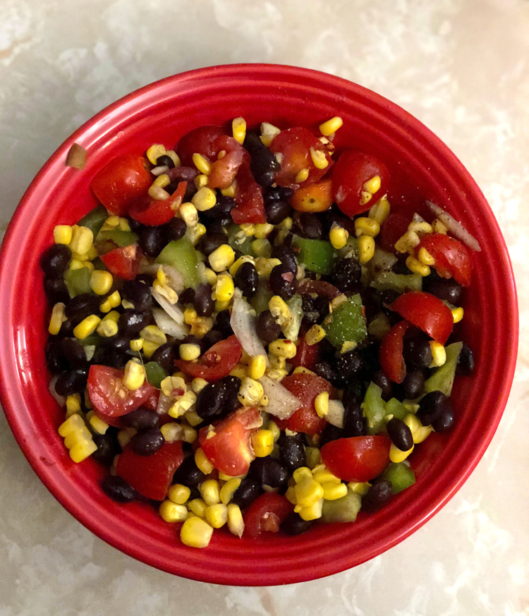 A recipe for homemade black bean salsa. This fresh bean salsa is flavorful and healthy.