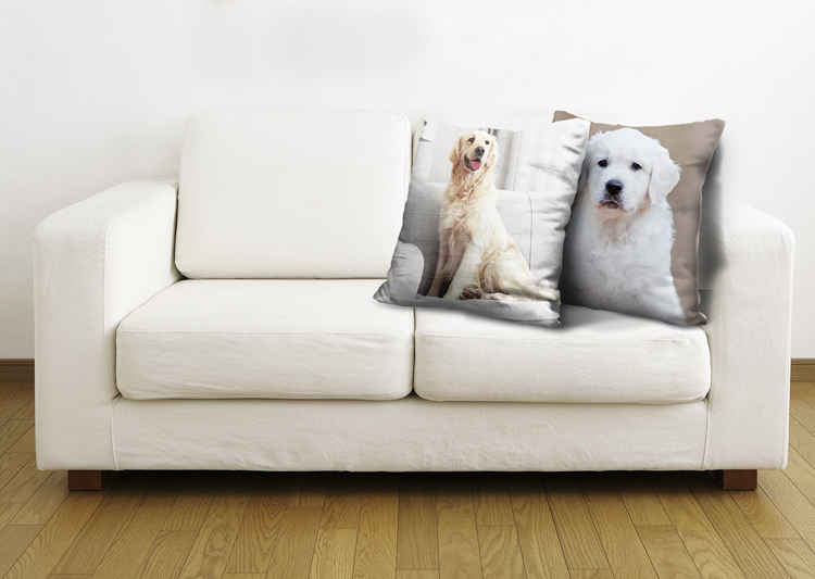 custom photo pillows and printed throw pillows from Canvas Champ