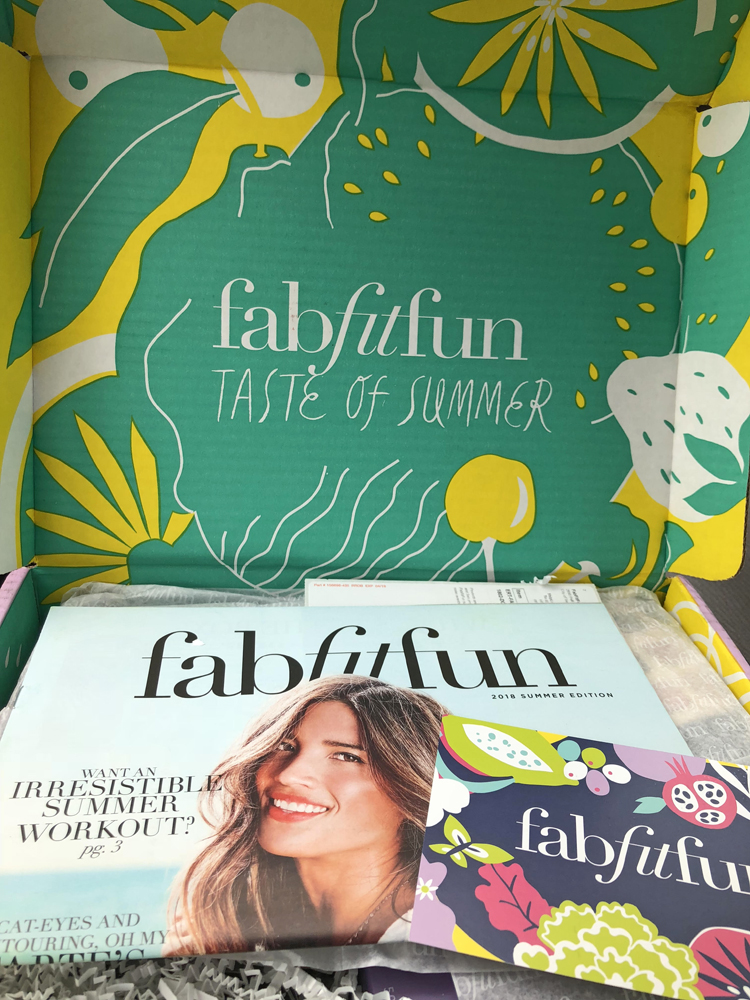 Summer 2018 Fab Fit Fun box