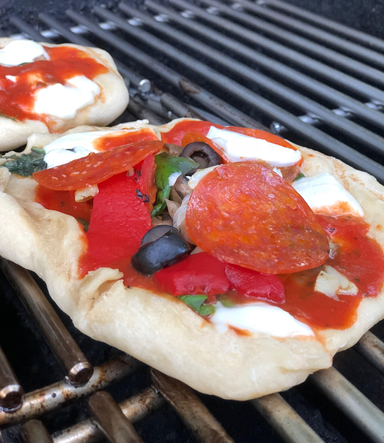 grilled personal pizza recipe