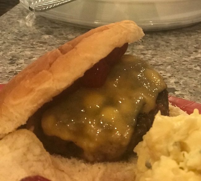 marinated burger recipe