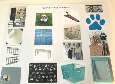 ideas for transforming a garage into a puppy and dog friendly mud room space