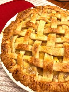 easy recipe for a baked apple pie