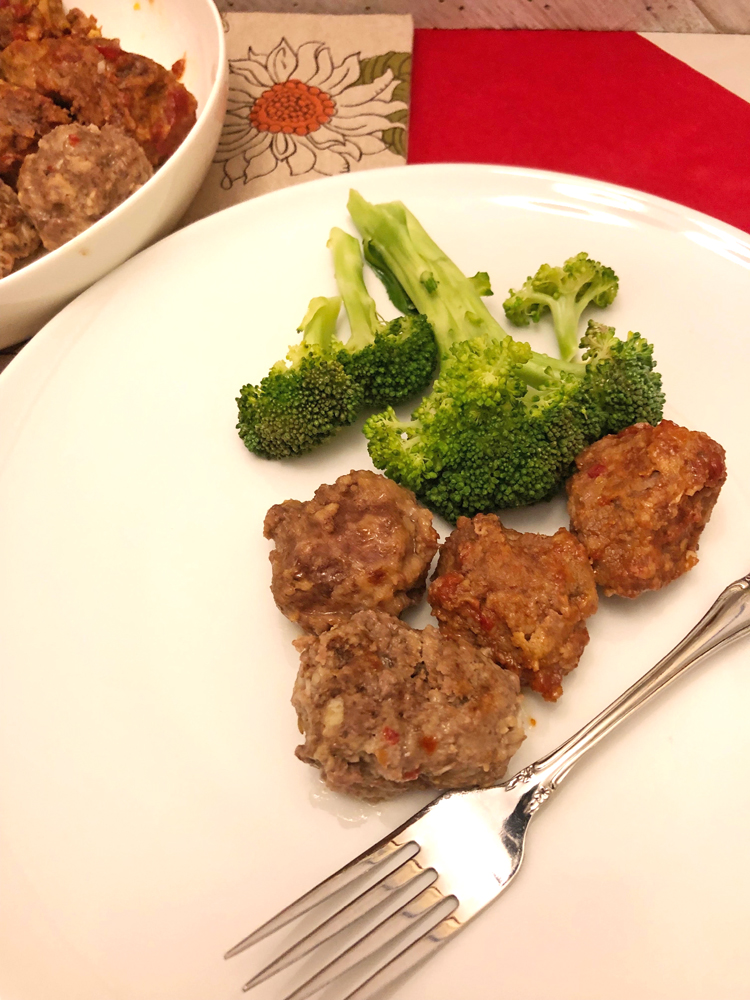 easy foil packet grilled meatballs