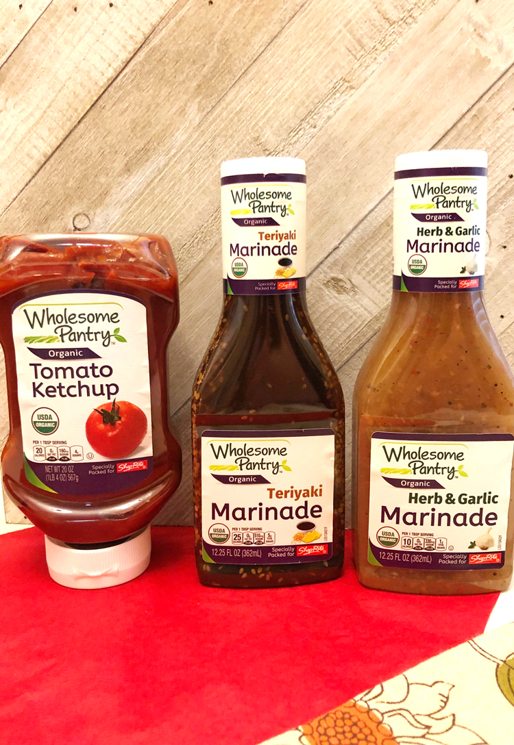 Wholesome Pantry ketchup and marinades make grilling on the grill easy and delicious