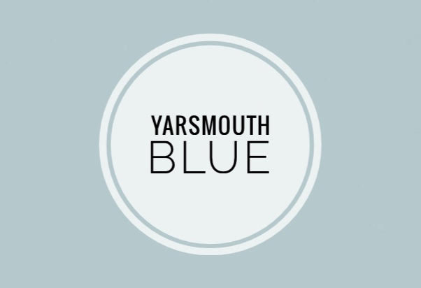 Yarsmouth Blue, in Benjamin Moore's historical collection, is a soothing collection of blue and green.