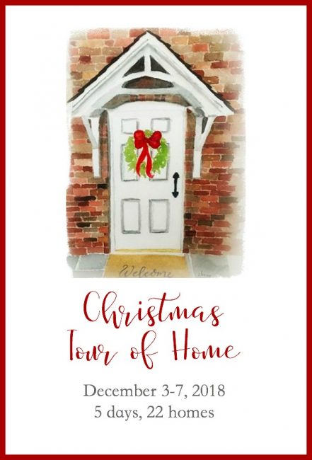 Christmas tour of homes