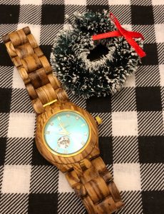 A Jord wood watch is a beautiful holiday gift