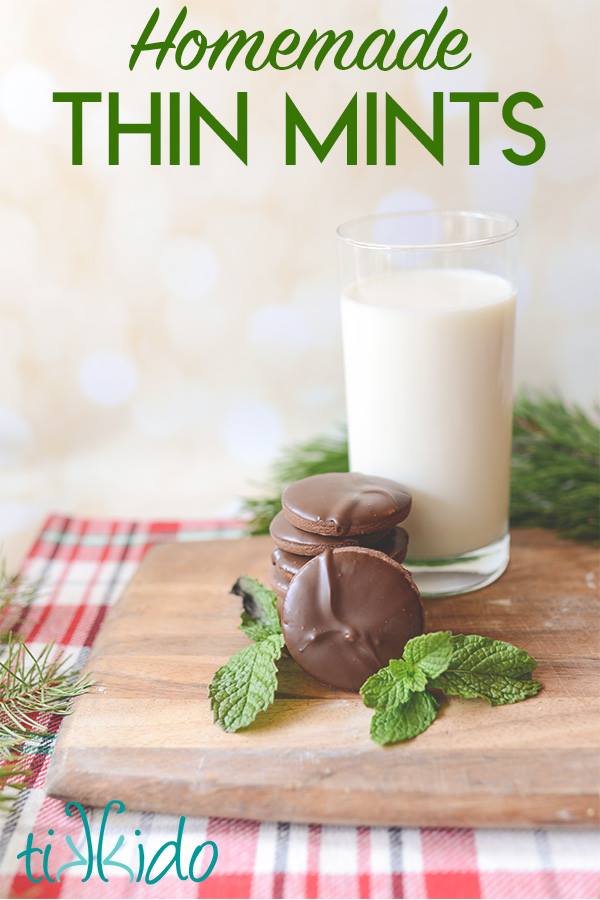 I love this delicious homemade thin mints recipe!