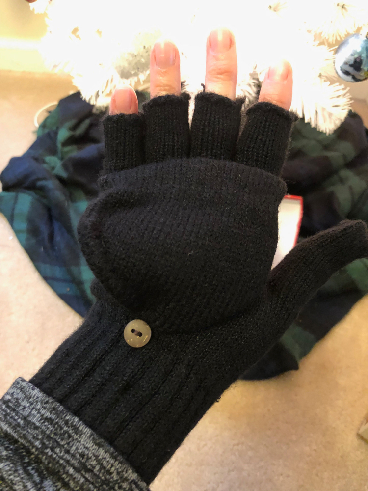 Bearpaw glove and headband set