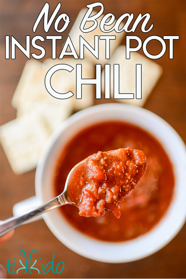 no bean instant pot chili recipe