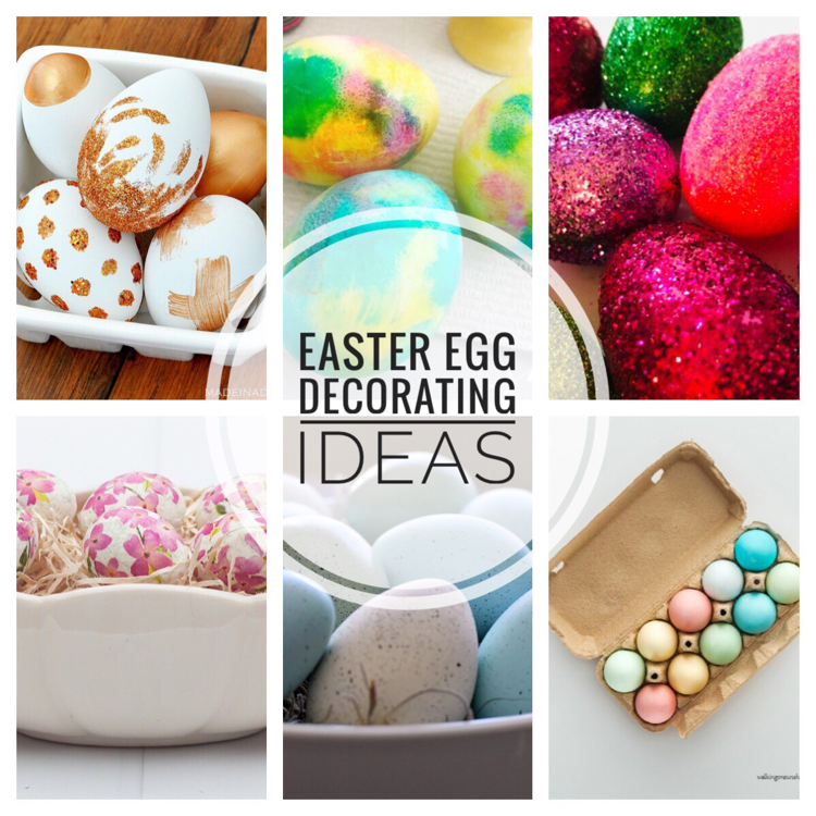 I love these beautiful Easter egg decorating ideas!