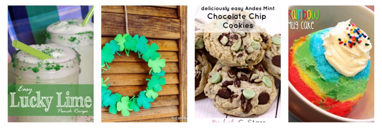 I love these recipes and craft ideas for St. Patrick's Day!