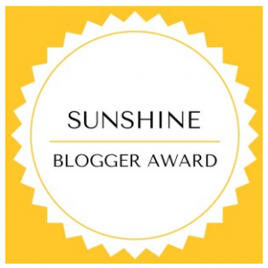 sunshine blogger award