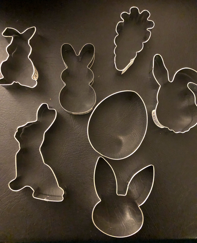 Easter cookie cutters by Ann Clark of Vermont