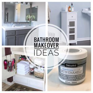 blue and gray bathroom makeover ideas