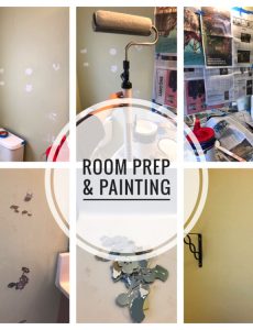 Bathroom remodel - ORC - week 2: How to prep a room for painting