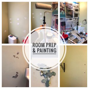 Bathroom remodel - ORC - week 2: How to prep a room for painting