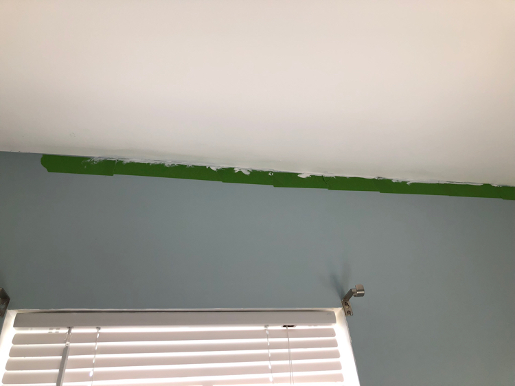 Using Frog Tape when painting