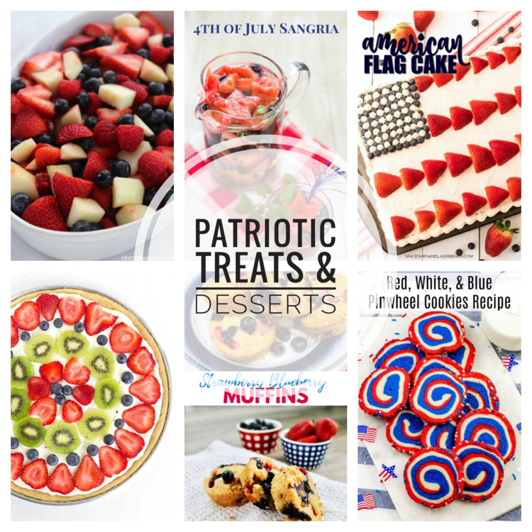 I love these ideas for patriotic treats and desserts!