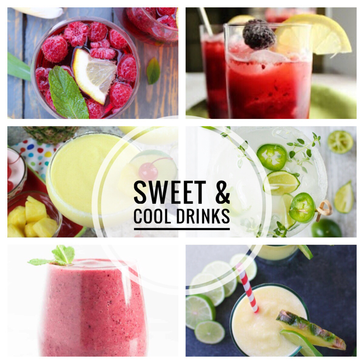 These sweet and cool drink recipes are perfect for spring and summer!