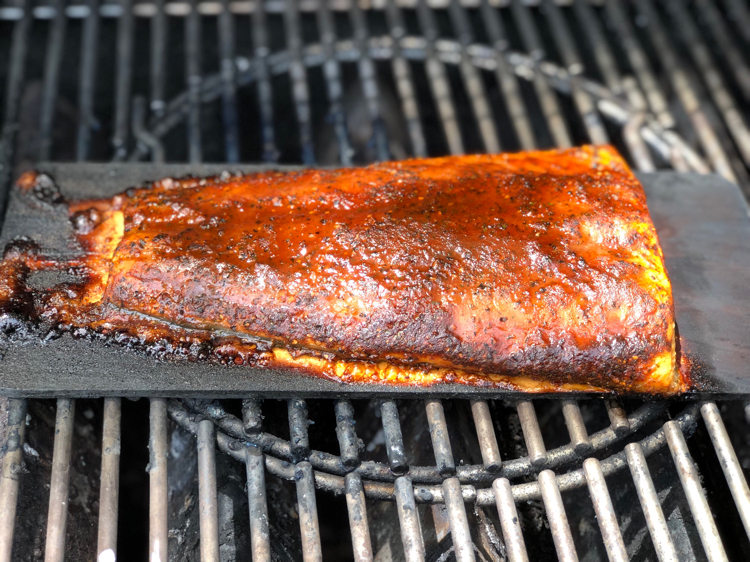 How to grill salmon on a cedar plank