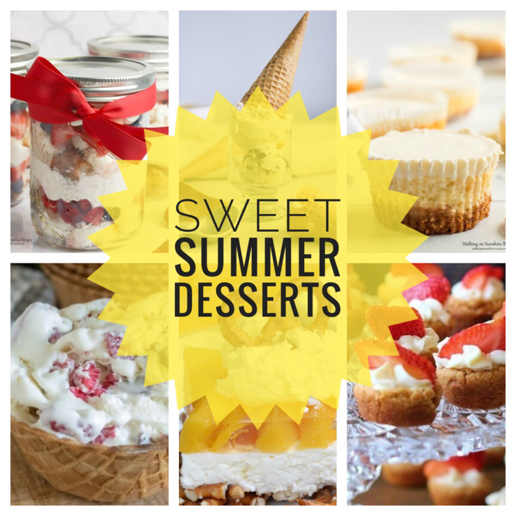 I love these sweet summer dessert recipes