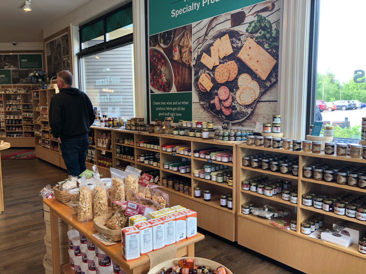 The Cabot Farmer's Store in Waterbury, Vt., has everything a cheese lover could want. I was in heaven visiting this store!